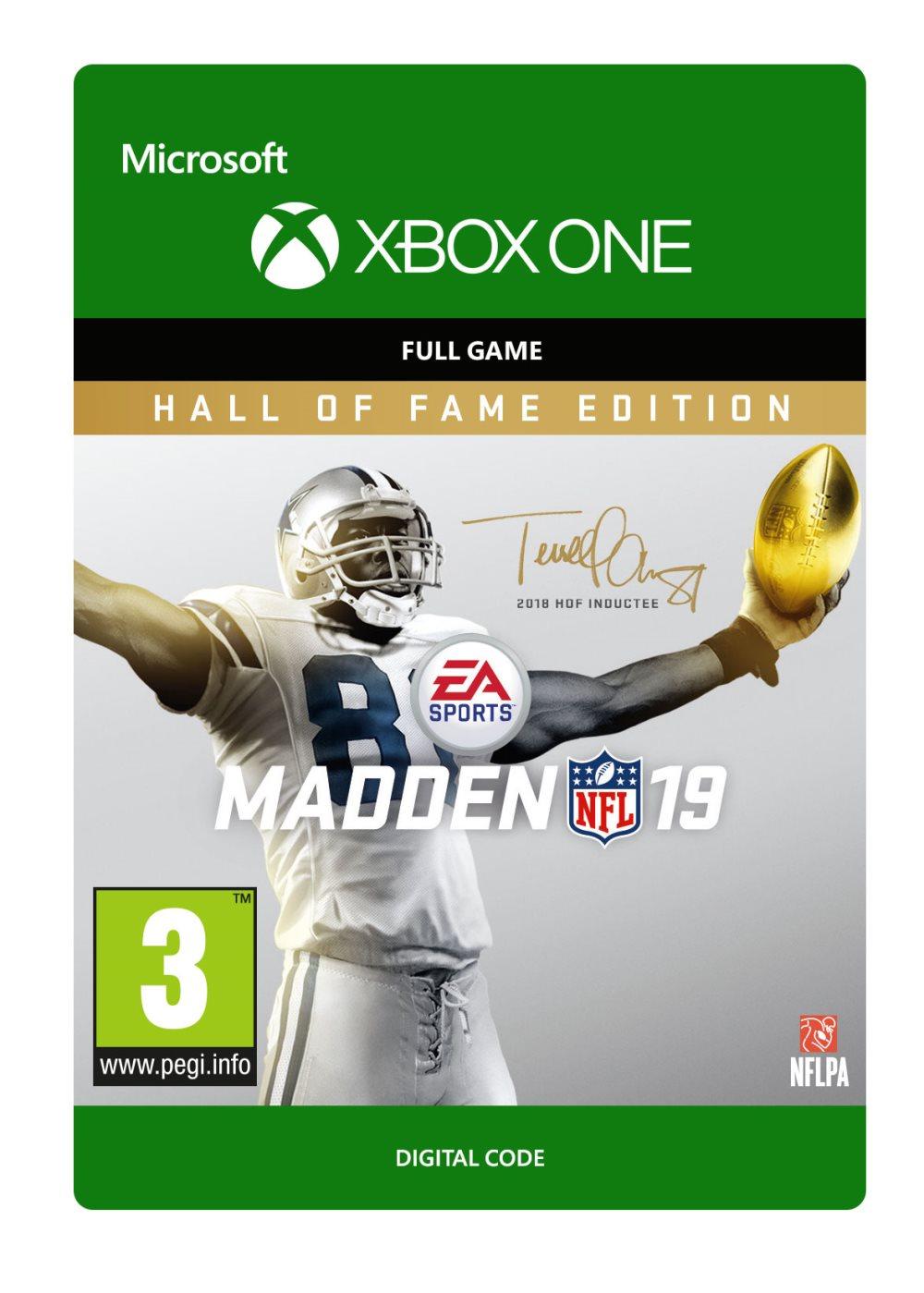 MADDEN NFL 19 HALL OF FAME EDITION