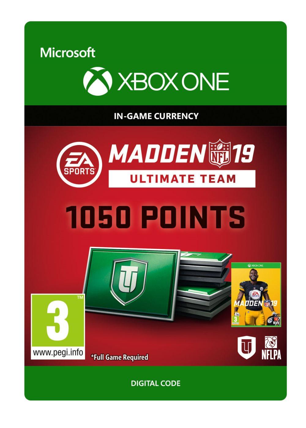 MADDEN NFL 19 MUT 1050 Madden Points Pack