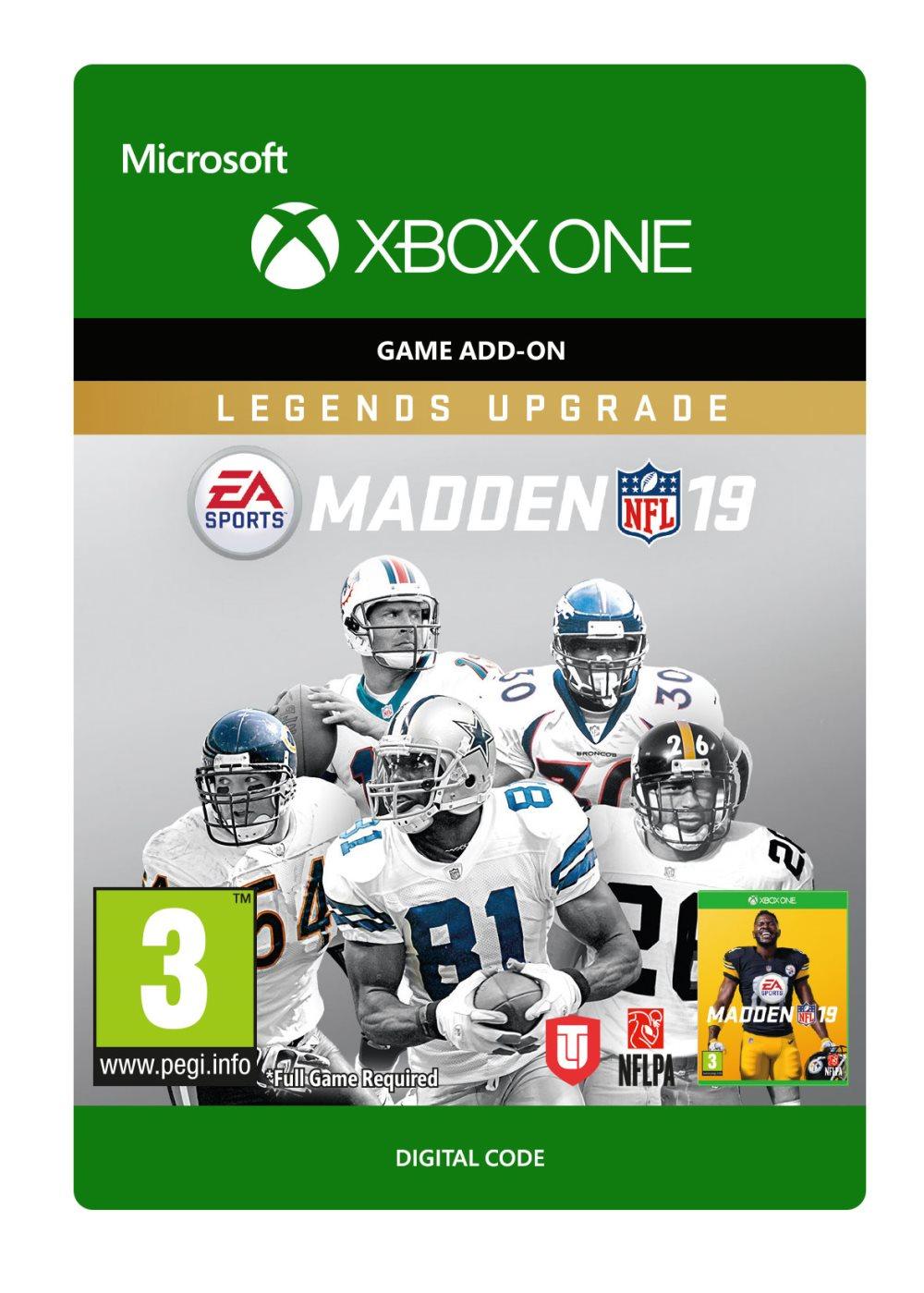 MADDEN NFL 19 LEGENDS UPGRADE