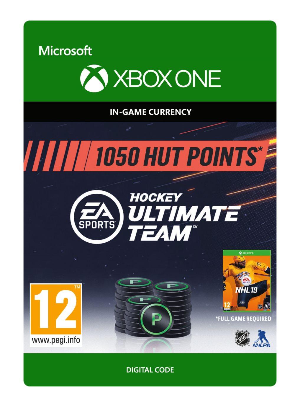 NHL™ 19 HOCKEY ULTIMATE TEAM™ 1050 HUT POINTS