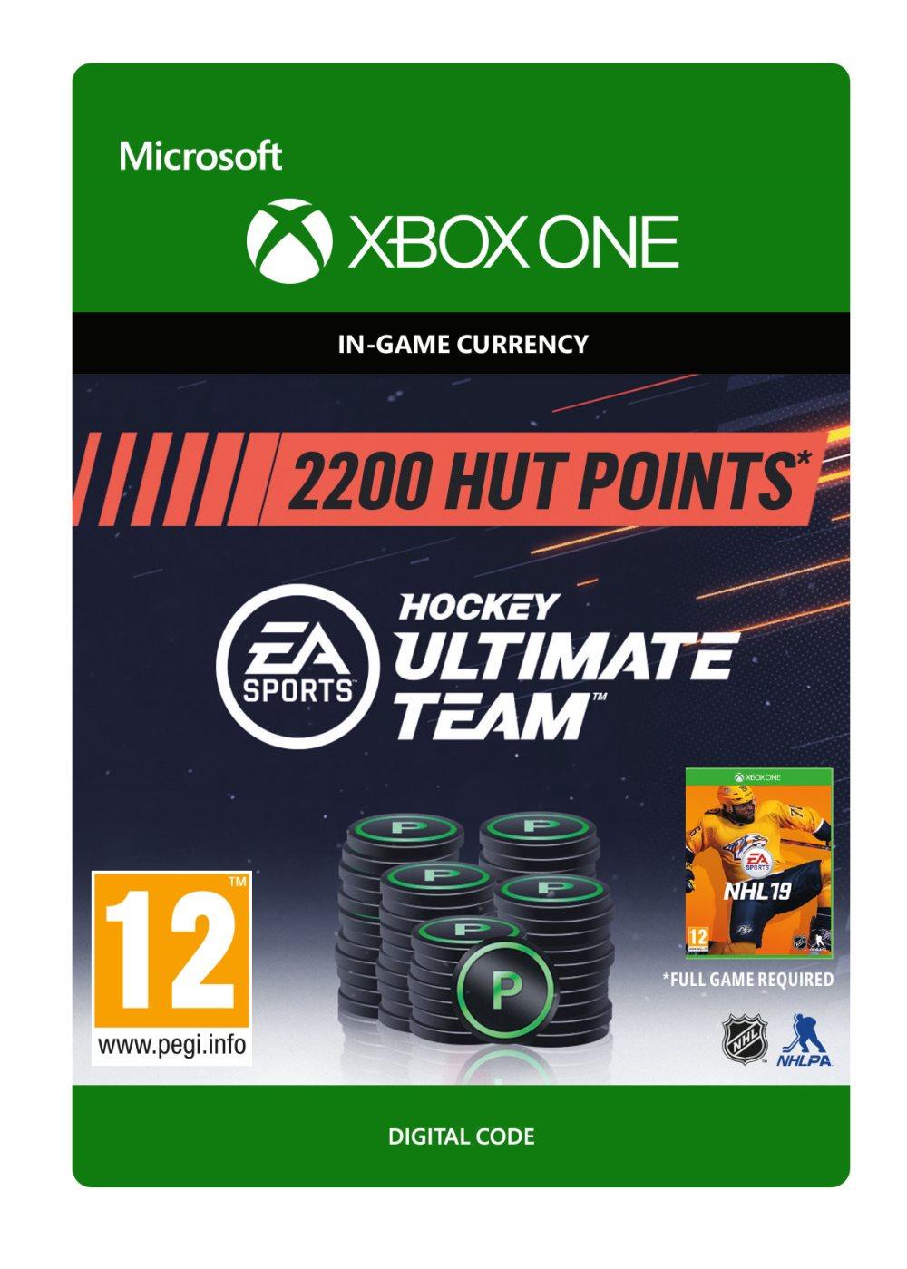 NHL™ 19 HOCKEY ULTIMATE TEAM™ 2200 HUT POINTS