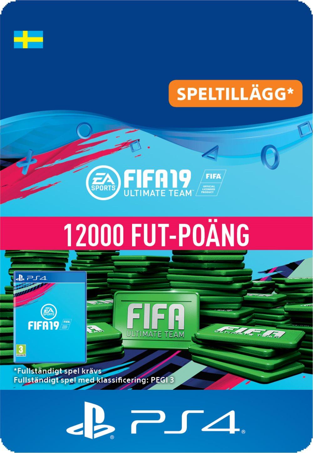FIFA 19 ULTIMATE TEAM™ - 12000 FUT-POÄNG