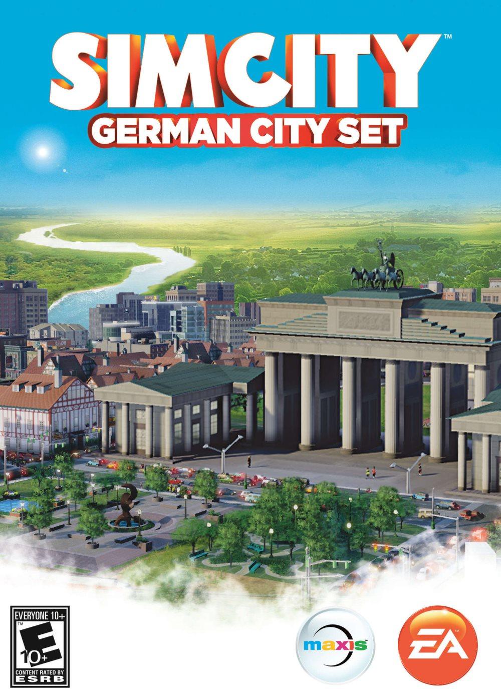 SimCity DLC German City Set
