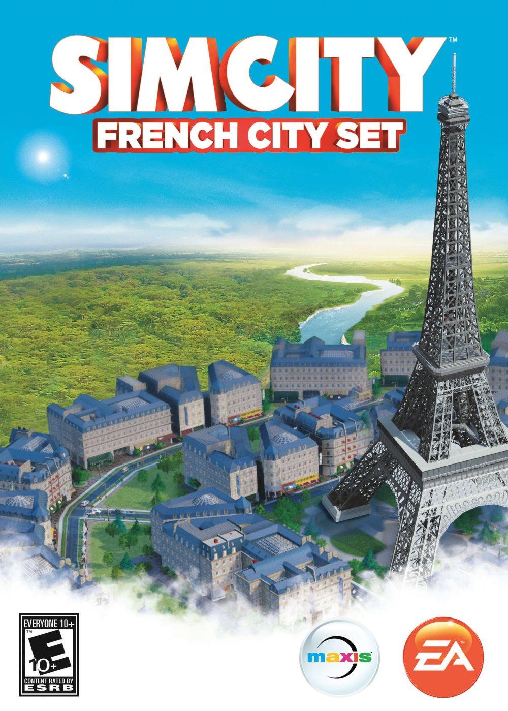 SimCity DLC French City Set