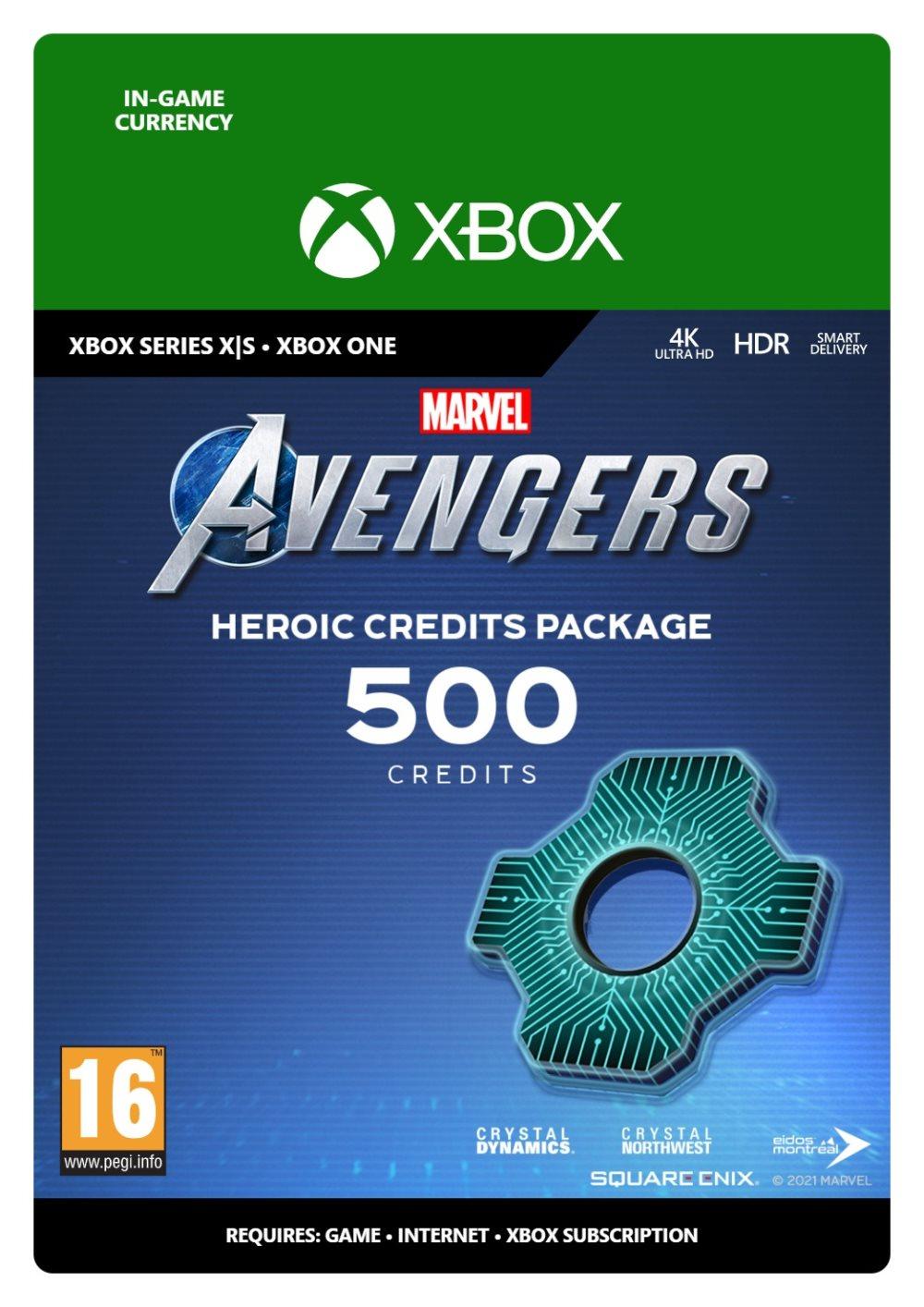 Marvel's Avengers: Heroic Credits Package