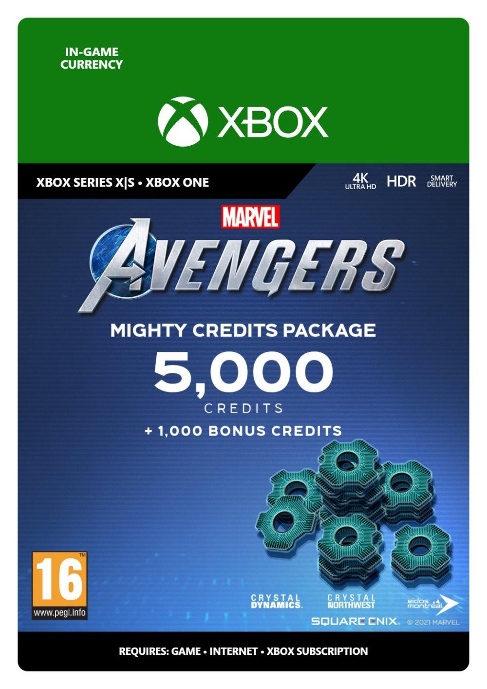 Marvel's Avengers: Mighty Credits Package