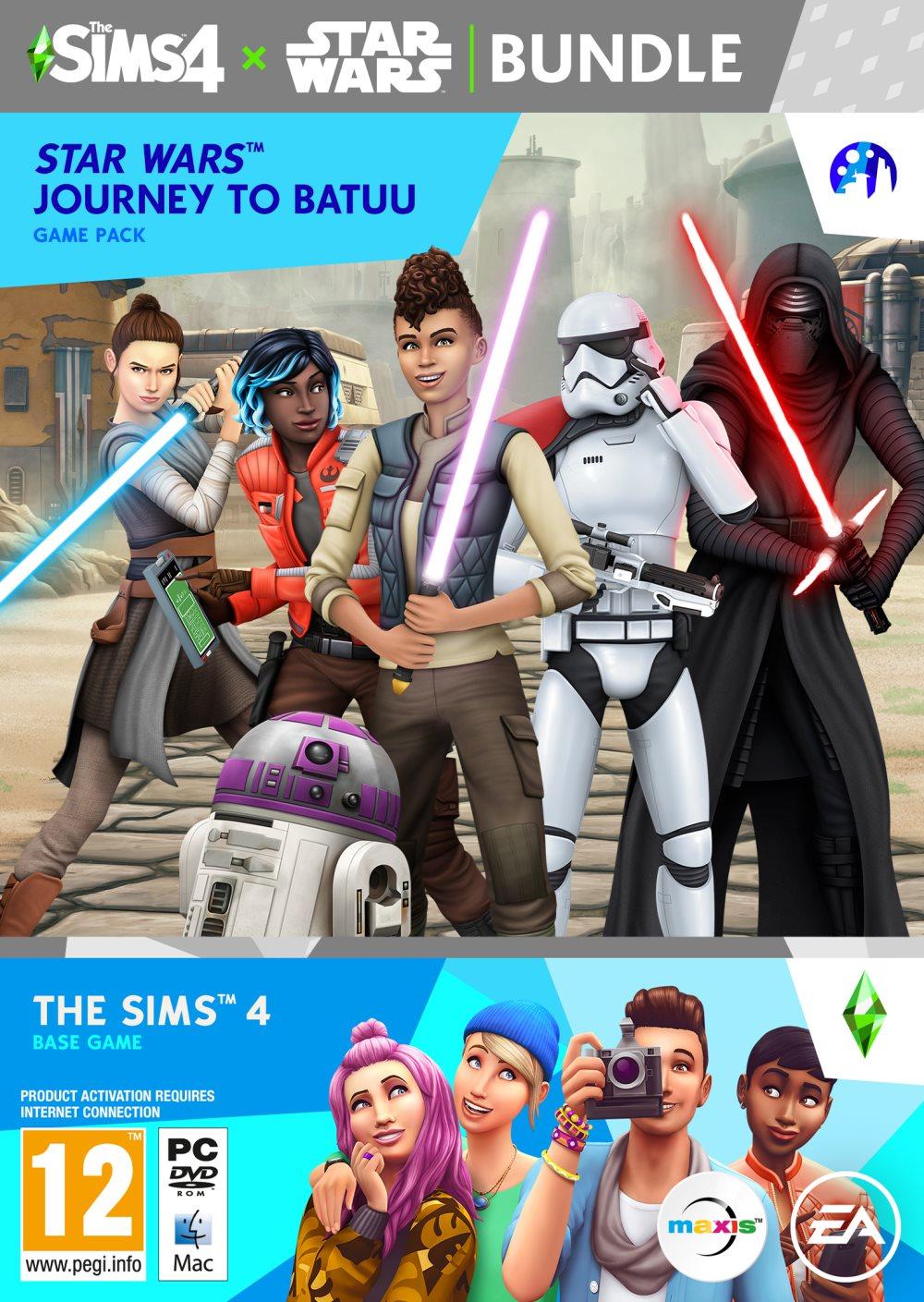 THE SIMS 4 PLUS STAR WARS JOURNEY TO BATUU BUNDLE