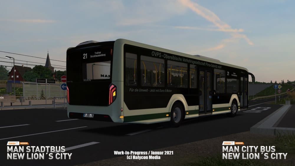 OMSI 2 Add-on MAN Stadtbus New Lion's City