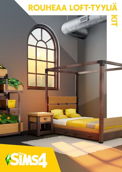 The Sims™ 4 Rouheaa loft-tyyliä Kit