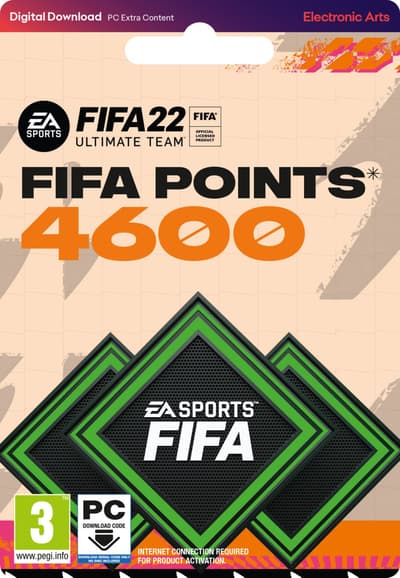 FIFA 22 ULTIMATE TEAM FIFA POINTS 4600