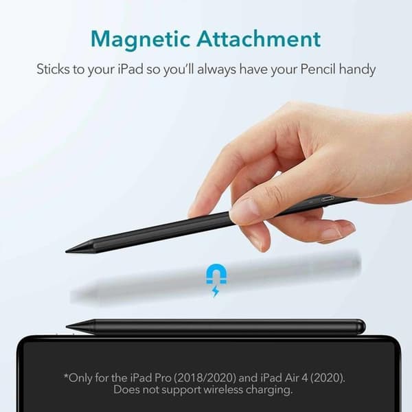 ESR Digital/Magnetisk Stylus Penna iPad - Svart