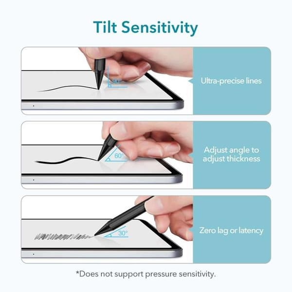 ESR Digital/Magnetisk Stylus Penna iPad - Svart