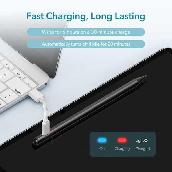 ESR Digital/Magnetisk Stylus Penna iPad - Svart