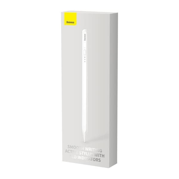 Baseus Active Stylus Penna Smooth För iPad USB-C Kabel - Vit