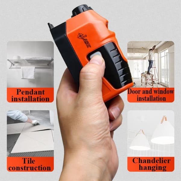 Punktlinjekrysslaser Spirit Level Multifunktionslaserniveau