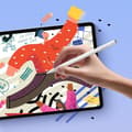 Miniatyrbild 6 av 7: Baseus Active Stylus Penna Smooth För iPad Writing 2 - Vit