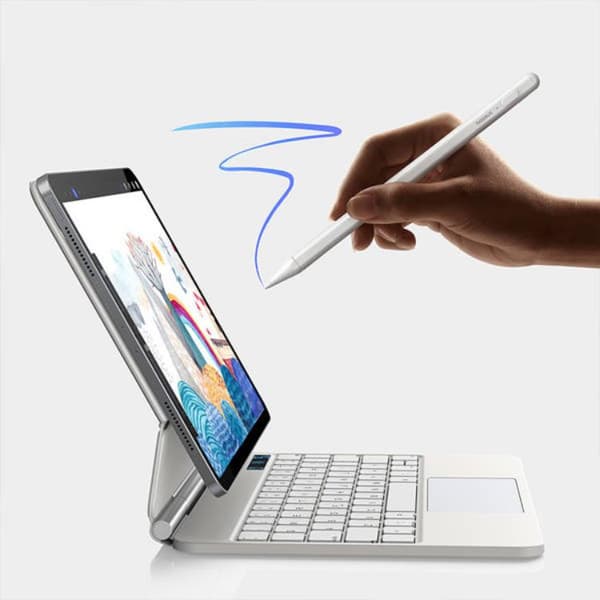 Baseus Smooth Writing 2 Stylus Penna med LED-indikator - Vit