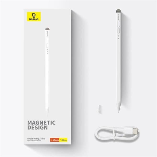Baseus Stylus Penna Smooth Active Med USB-A Till Loghtning Kabel