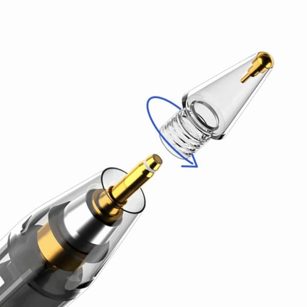 Tech-Protect Stylus Penna "4" iPad Digital Magnetisk - Clear/Svart