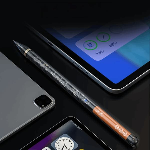 Tech-Protect Stylus Penna "4" iPad Digital Magnetisk - Clear/Svart
