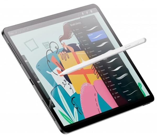 Alogic iPad Stylus Penna med USB-C och Trådlös Laddning - Vit