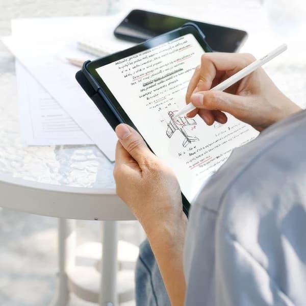 Alogic iPad Stylus Penna med USB-C och Trådlös Laddning - Vit