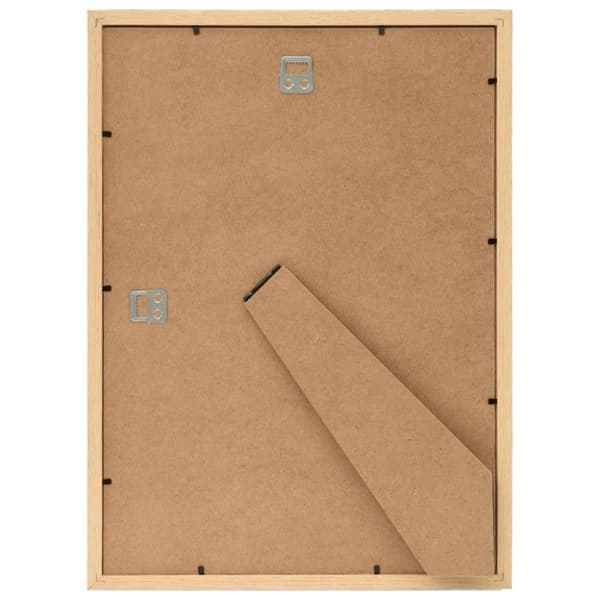 vidaXL Fotorammekollasje for vegg eller bord 5 stk 70x90 cm lys eik