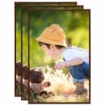 Miniatyrbild 1 av 8: vidaXL Fotoramar 3 st för vägg eller bord brons 70x90 cm MDF
