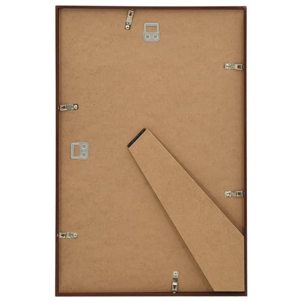 vidaXL Fotoramar 3 st för vägg eller bord brons 59,4x84 cm MDF
