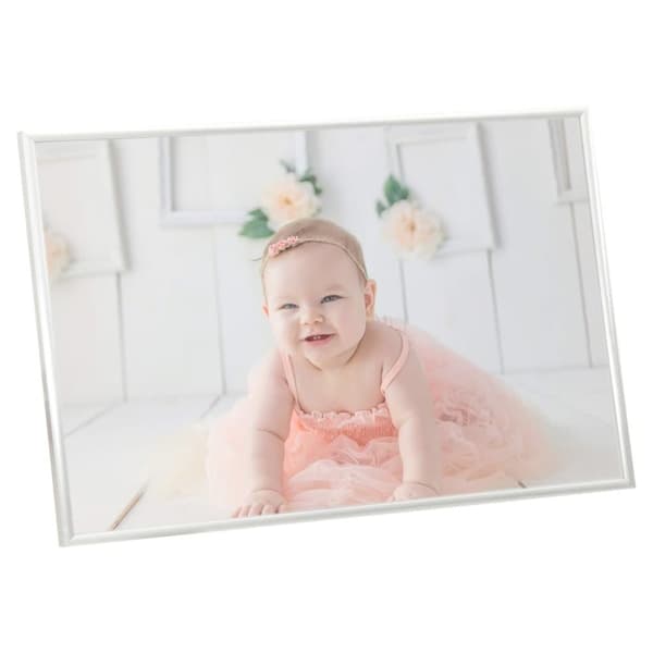 vidaXL Fotorammekollasje for vegg eller bord 5 stk 59,4x84 cm sølv