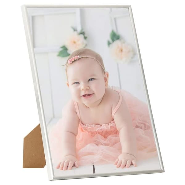 vidaXL Fotorammekollasje for vegg eller bord 5 stk 59,4x84 cm sølv