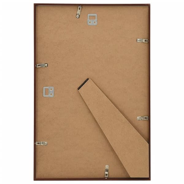 vidaXL billedrammer 3 stk. til væg/bord 70x90 cm MDF bronzefarvet