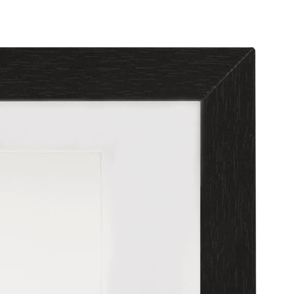 vidaXL 3D Valokuvakehykset 3 kpl 23x23 cm musta 13x13 cm kuvalle