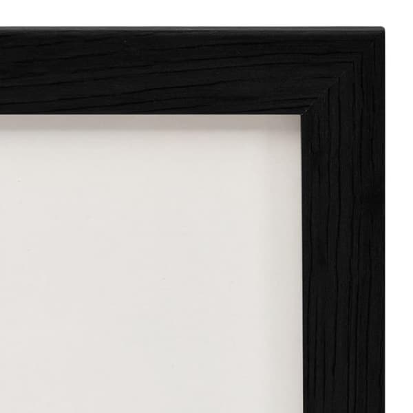 vidaXL Tvådelad fotoram svart 2x(13x18 cm)