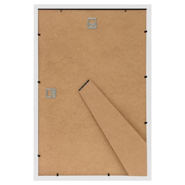 vidaXL Fotoramar 5 st för bord vit 21x29,7cm MDF