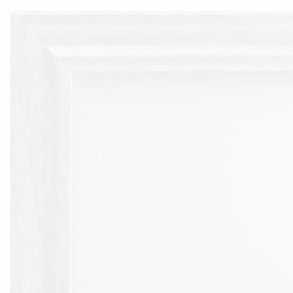 vidaXL Fotoramar 5 st för bord vit 21x29,7cm MDF