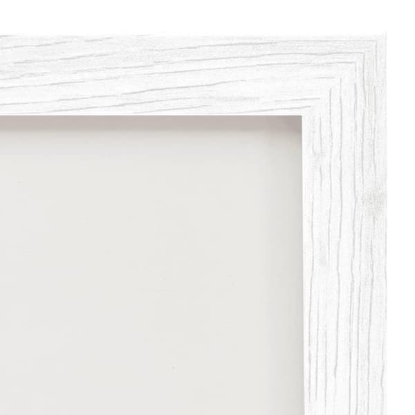 vidaXL Tofoldig fotorammekollasj hvit 2x(13x18 cm)