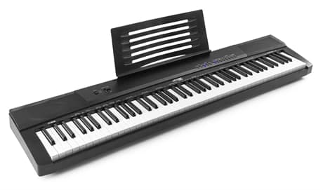 MAX KB6 Electronik Keyboard, Digitaltpiano, 88 anslagskänsliga tangenter