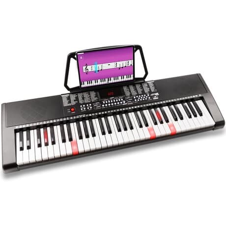 MAX KB5 Electronic Keyboard with 61-keys Lighting
