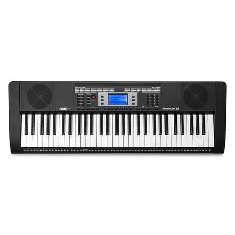 Max Rhapsody61L elektroniskt keyboard med 61 bakgrundsbelysta tangenter