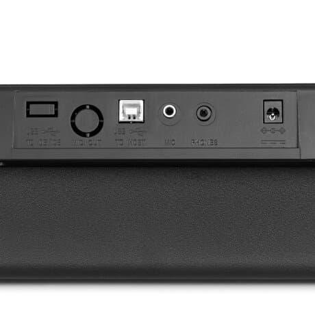 Max Rhapsody61L elektroniskt keyboard med 61 bakgrundsbelysta tangenter