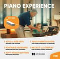 Miniatyrbild 7 av 11: Max Rhapsody61M elektroniskt Keyboard 61-tangenters Touch Sensitive Set