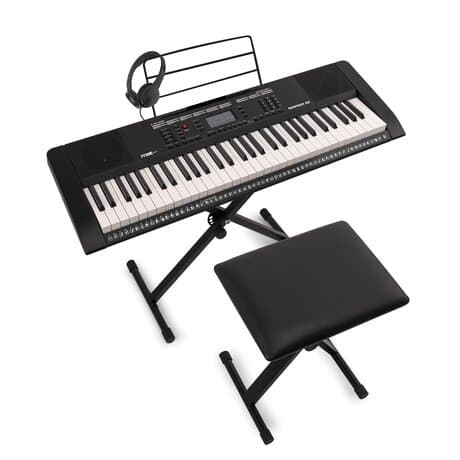 Max Rhapsody61M elektroniskt Keyboard 61-tangenters Touch Sensitive Set