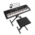 Miniatyrbild 10 av 11: Max Rhapsody61M elektroniskt Keyboard 61-tangenters Touch Sensitive Set