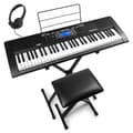 Miniatyrbild 1 av 11: Max Rhapsody61M elektroniskt Keyboard 61-tangenters Touch Sensitive Set