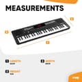 Miniatyrbild 2 av 11: Max Rhapsody49 elektroniskt Keyboard med 49 tangenter