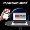 Miniatyrbillede 3 af 4: Programmerbar WiFi LED-skærm, 96x16 Pixels, Høj Lysstyrke,WIFI