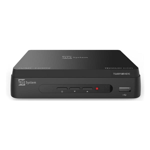 TELE System Markbunden DVB-T2 mottagare TS6809 HEVC