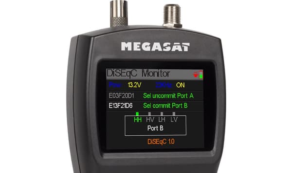Combo mätinstrument Satmeter HD 4  Mätning av satellit, kabel och mark signal