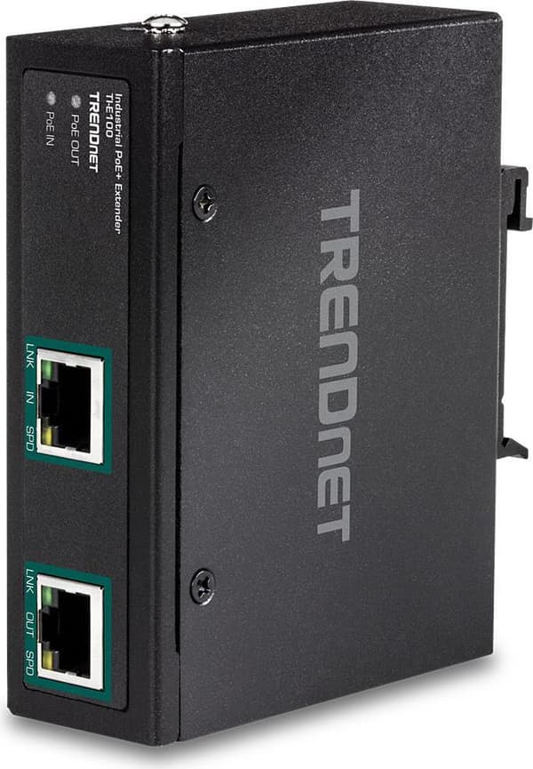 Trendnet TI-E100 Network Expansion Module Nätverkssändare 10 100 1000 Mbit/s Svart (TI-E100) Svart